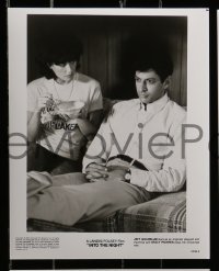 6s585 INTO THE NIGHT 7 8x10 stills '85 great images of Jeff Goldblum & Michelle Pfeiffer!