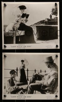 6s375 LADY WITH THE DOG 13 8x10 stills '60 Anton Chekov's classic love story, great images!