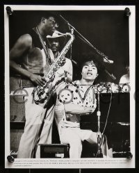 6s524 LET THE GOOD TIMES ROLL 8 8x10 stills '73 great images of Bo Diddley performing on stage!