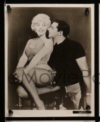 6s525 LET'S MAKE LOVE 8 from 7.25x9.25 to 8x10 stills '60 Marilyn Monroe + Yves Montand & Vaughan!