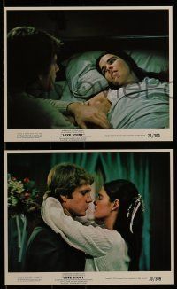 6s023 LOVE STORY 10 color 8x10 stills '71 great images of sexiest Ali MacGraw & Ryan O'Neal!