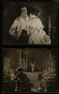 6s788 MADAME POMPADOUR 4 deluxe 8x10 stills '27 great images of Dorothy Gish and Antonio Moreno!