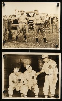 6s659 PLAY BALL 6 8x10 stills '25 by Bennet, New York Giants baseball, Hughie Jennings, lost film