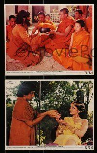 6s150 SIDDHARTHA 7 8x10 mini LCs '73 Hermann Hesse, Conrad Rooks directed, Buddhism in India!
