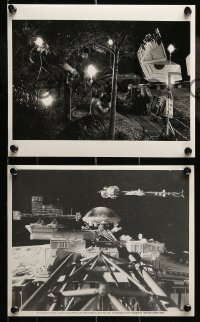 6s670 SILENT RUNNING 6 8x10 stills '72 Douglas Trumbull, Bruce Dern, cool sci-fi images!