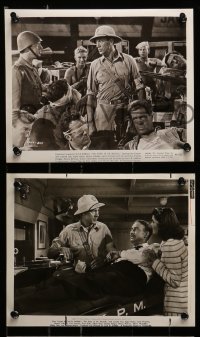 6s484 STORY OF DR. WASSELL 9 8x10 stills '43 Gary Cooper, Signe Hasso, Cecil B. DeMille!
