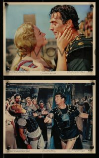 6s231 TARTARS 3 color 8x10 stills '61 great images of Victor Mature, sexy Liana Orfei!