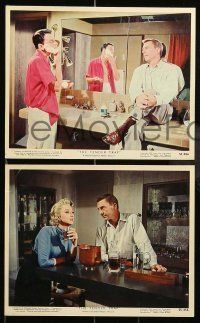 6s232 TENDER TRAP 3 color 8x10 stills '55 great images of Frank Sinatra & Debbie Reynolds, Wayne!