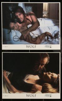 6s119 WOLF 8 8x10 mini LCs '94 Jack Nicholson, Michelle Pfeiffer, Mike Nichols