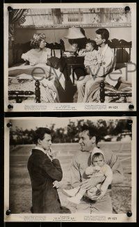 6s823 YES SIR THAT'S MY BABY 4 8x10 stills '49 Donald O'Connor, Gloria DeHaven, Coburn, football!