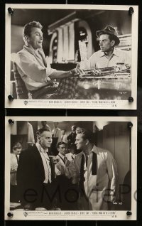 6s682 YOUNG MAN WITH A HORN 6 8x10 stills '50 jazz man Kirk Douglas and sexy Lauren Bacall!