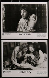 6s552 SOMMERSBY 8 English 8x10 stills '93 Gere returns to Jodie Foster after 7 years, or does he!