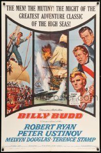 6t109 BILLY BUDD 1sh '62 Terence Stamp, Robert Ryan, mutiny & high seas adventure!