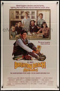 6t142 BRIGHTON BEACH MEMOIRS 1sh '86 written by Neil Simon, Blythe Danner, Jonathan Silverman!