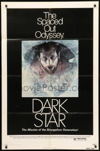 6t211 DARK STAR 1sh '75 John Carpenter & Dan O'Bannon, the spaced out odyssey!