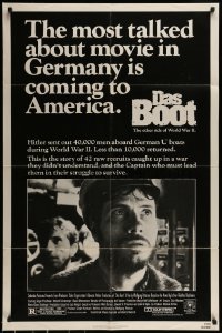 6t212 DAS BOOT advance 1sh '82 The Boat, Wolfgang Petersen German WWII submarine classic!