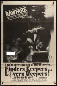 6t289 FINDERS KEEPERS, LOVERS WEEPERS 1sh '68 Russ Meyer, recommended for most mature!