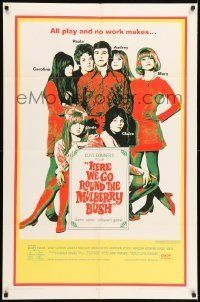 6t390 HERE WE GO ROUND THE MULBERRY BUSH 1sh '68 Judy Geeson, Barry Evans, Angela Scoular!