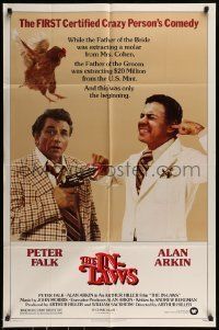 6t433 IN-LAWS 1sh '79 classic Peter Falk & Alan Arkin screwball comedy!