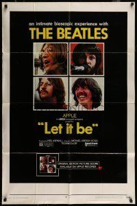 6t501 LET IT BE 1sh '70 The Beatles, John Lennon, Paul McCartney, Ringo Starr, George Harrison!
