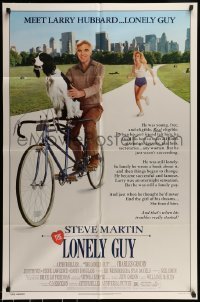 6t515 LONELY GUY 1sh '84 Steve Martin was really eligible, Arthur Hiller classic!