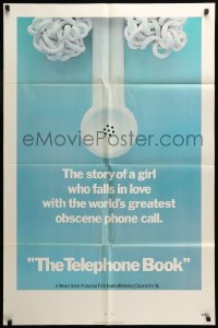 6t869 TELEPHONE BOOK 1sh '71 greatest obscene phone call, written & directed by Nelson Lyon!