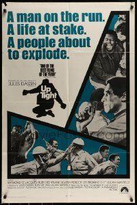 6t940 UP TIGHT! int'l 1sh '69 Jules Dassin, Raymond St. Jacques, Ruby Dee, Informer re-make!