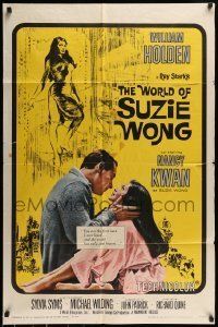 6t990 WORLD OF SUZIE WONG 1sh '60 William Holden was the first man that Nancy Kwan ever loved!