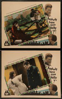 6w867 ANYBODY HERE SEEN KELLY 2 LCs '28 French Bessie Love loves Irish cop Tom Moore, William Wyler