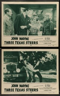 6w987 THREE TEXAS STEERS 2 LCs R53 great images of John Wayne as one of the Three Mesquiteers!