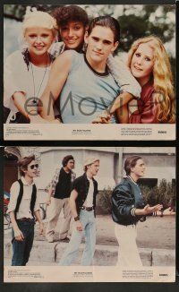 6w295 MY BODYGUARD 8 color 11x14 stills '80 Matt Dillon, Ruth Gordon, uncredited Jennifer Beals!