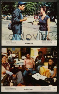 6w837 NORMA RAE 3 color 11x14 stills '79 Sally Field as a woman with the courage to risk everything