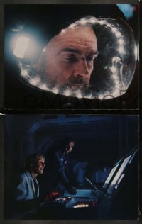 6w735 OUTLAND 4 color 11x14 stills '81 Sean Connery is the only law on Jupiter's moon!