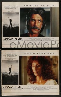 6w275 MASK 8 English LCs '85 Eric Stoltz, Cher & Sam Elliott, directed by Peter Bogdanovich!