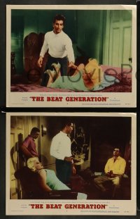6w544 BEAT GENERATION 6 LCs '59 sexy Mamie Van Doren, Ray Danton, Jim Mitchum, Steve Cochran
