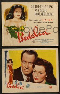 6w054 BEDELIA 8 LCs '47 sexy Margaret Lockwood is the wickedest woman who ever loved!