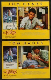6w507 BURBS 7 LCs '89 Tom Hanks, Bruce Dern, Carrie Fisher, in savage land, suburbia!