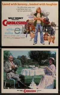 6w015 CANDLESHOE 9 LCs '77 Walt Disney, young Jodie Foster, she'd con her own grandma!