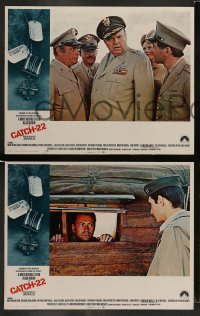 6w083 CATCH 22 8 LCs '70 Alan Arkin, Orson Welles, Anthony Perkins, directed by Mike Nichols!