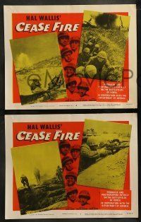 6w085 CEASE FIRE 8 3D LCs '53 Korean War movie in cooperation with Department of Defense!