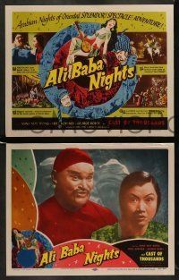6w092 CHU CHIN CHOW 8 LCs R53 Anna May Wong in Ali Baba and the Forty Thieves musical!