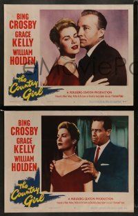 6w510 COUNTRY GIRL 7 LCs '54 Grace Kelly must choose between Bing Crosby & William Holden!