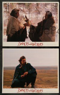 6w550 DANCES WITH WOLVES 6 LCs '90 Graham Greene, Kevin Costner & Native American Indians!