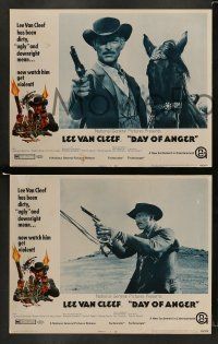 6w117 DAY OF ANGER 8 LCs '69 I giorni dell'ira, action images from spaghetti western!
