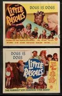 6w683 DOGS IS DOGS 4 LCs R51 Our Gang, images of Farina, Jackie Cooper, Spanky!