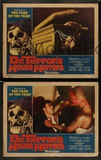 6w552 DR. TERROR'S HOUSE OF HORRORS 6 LCs '65 Peter Cushing, Christopher Lee, Donald Sutherland!