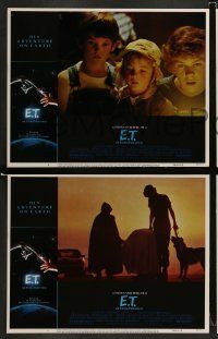 6w137 E.T. THE EXTRA TERRESTRIAL 8 LCs '82 Steven Spielberg classic, Henry Thomas, Drew Barrymore!