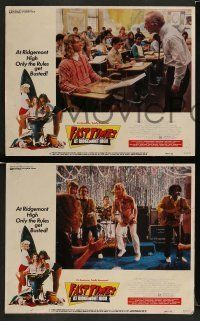 6w145 FAST TIMES AT RIDGEMONT HIGH 8 LCs '82 Sean Penn as Spicoli, sexy Phoebe Cates, classic!