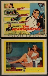 6w147 FEARMAKERS 8 LCs '58 Dana Andrews, sexy Marilee Earle, Mel Torme, Jacques Tourneur