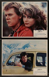 6w159 FOOTLOOSE 8 LCs '84 Lori Singer, Dianne Wiest, Kevin Bacon shows hicks how to dance!